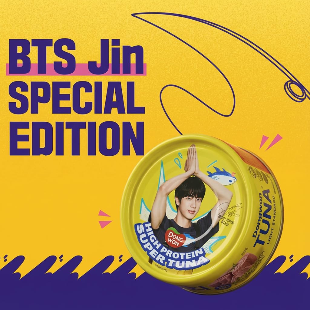 Amazon.com : Dongwon BTS Jin Special Edition Tuna 12-Pack Gift Set